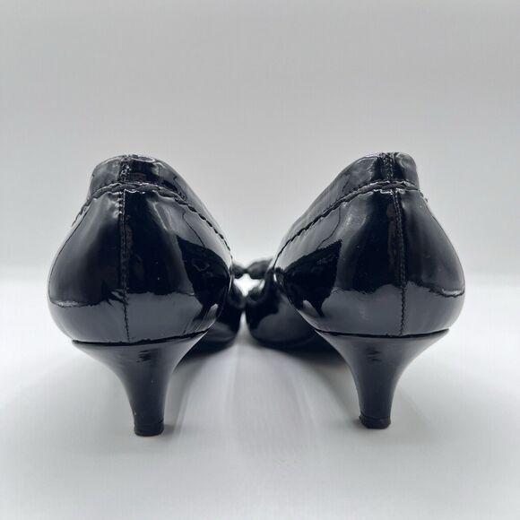 Prada Black Patent Leather Heels - Picture 7 of 16